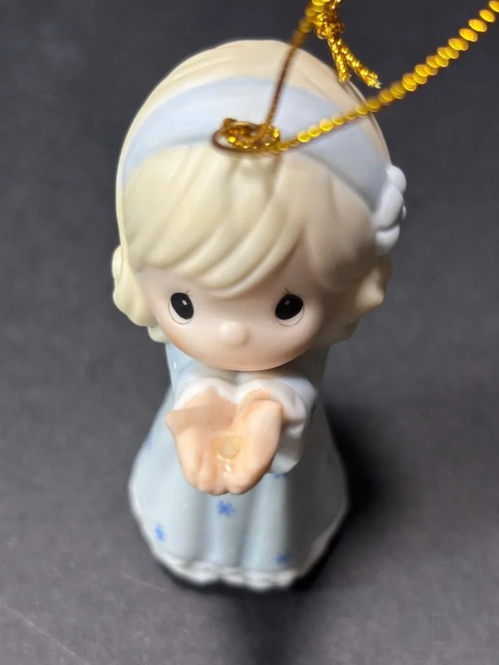 Precious Moments Porcelain Ornament Guide Us To Thy Perfect Light Limited Run 06